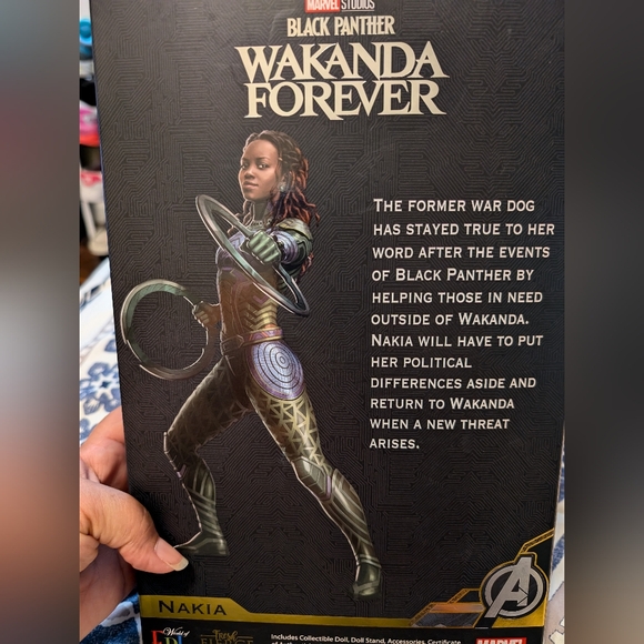 Nakia Black Panther Wakanda Forever Doll! - Picture 10 of 13